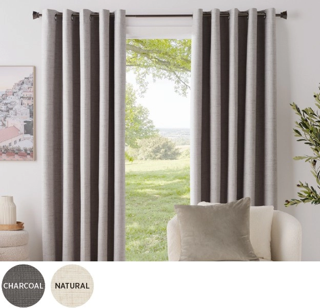 Bayley Blockout Eyelet Curtains