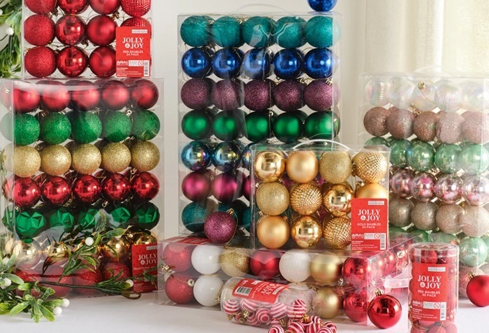 Jolly & Joy Bauble 70 Pack