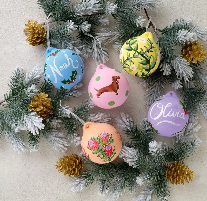 Jolly & Joy Ceramic Baubles