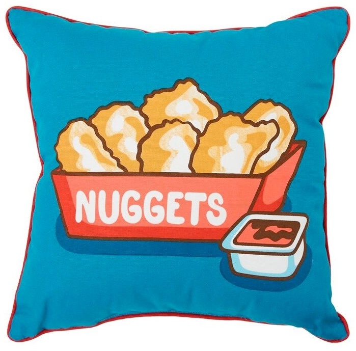 KOO Designer Laura Wayne Chicken Nuggets Cushion 40 x 40cm