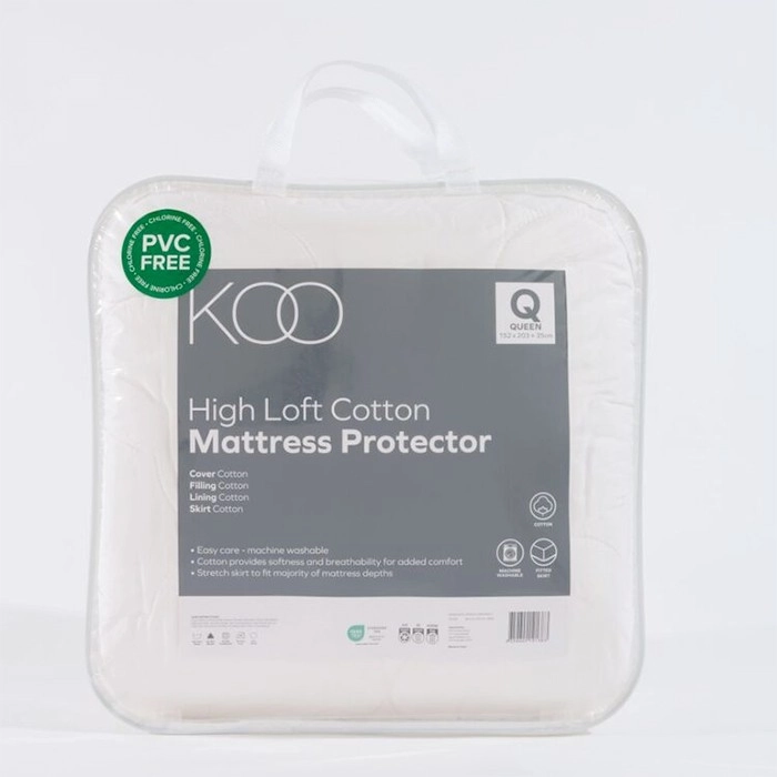 KOO High Loft Cotton Mattress Protector