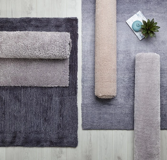 KOO Ombre Shaggy Rug in Grey