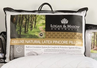 Logan & Mason Deluxe Natural Latex Pillow