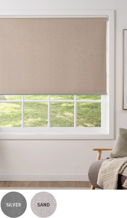 Orlando Textured Blockout Roller Blinds