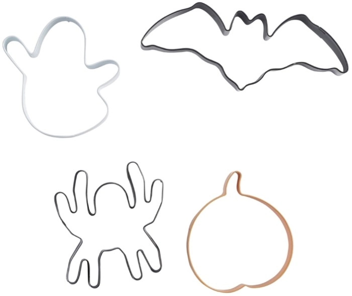 Spooky Hollow 4 Piece Cookie Cutter Set