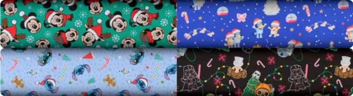 All Licensed Christmas Fabric