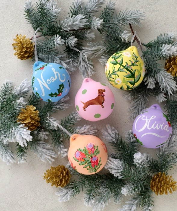 Jolly & Joy Ceramic Baubles