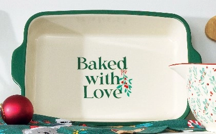 Jolly & Joy Christmas Baking Dish