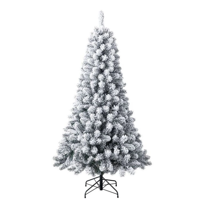 Jolly & Joy Flocked Snow White 180cm Christmas Tree