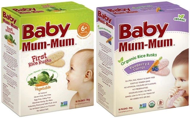 Baby Mum-Mum Rice Rusks 36g