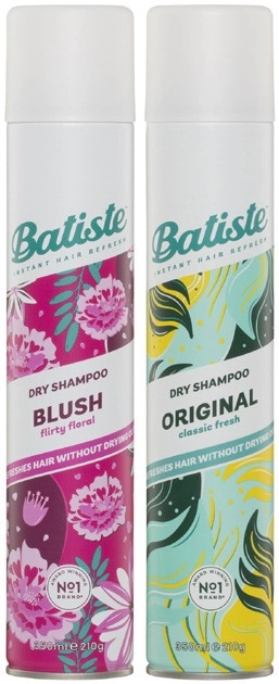 Batiste Dry Shampoo Blush or Original 350mL