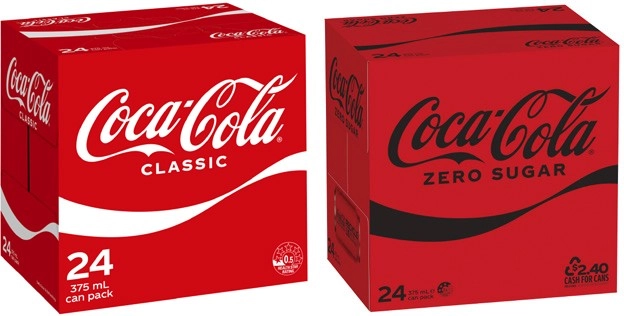 Coca-Cola Soft Drink 24x375mL