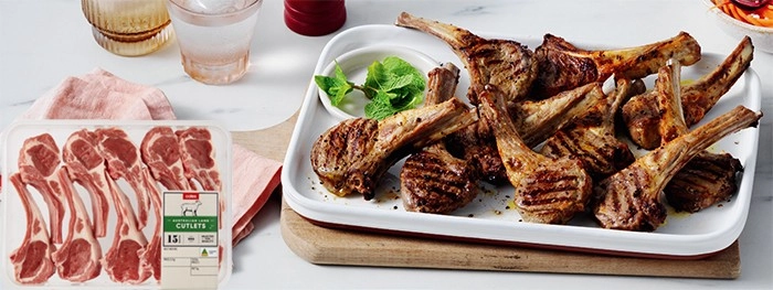 Coles Australian Lamb Cutlets