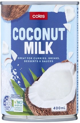 Coles Coconut Milk 400mL