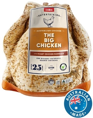 Coles RSPCA Approved Big Chicken 3.2kg