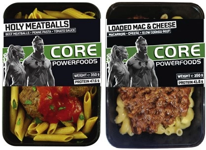 Core Powerfoods Frozen Meal 350g