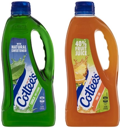 Cottee's Cordial 1 Litre