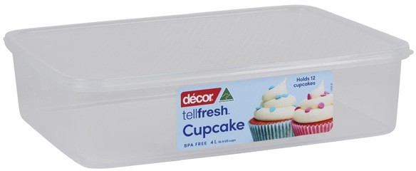 Décor Tellfresh Cupcake Storer 4 Litre