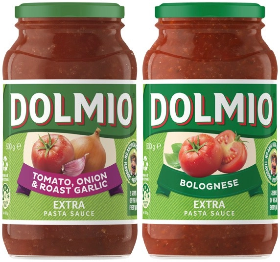 Dolmio Extra Pasta Sauce 490g-500g