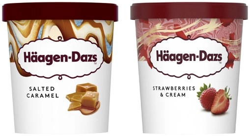 Häagen-Dazs Ice Cream Tub 420mL-457mL