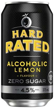 Hard Rated Zero Sugar Cans 10x375mL