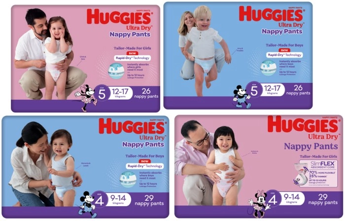 Huggies Bulk Nappy Pants 24 Pack-36 Pack