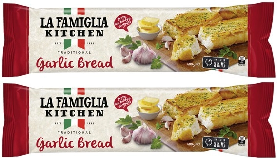 La Famiglia Garlic Bread 400g