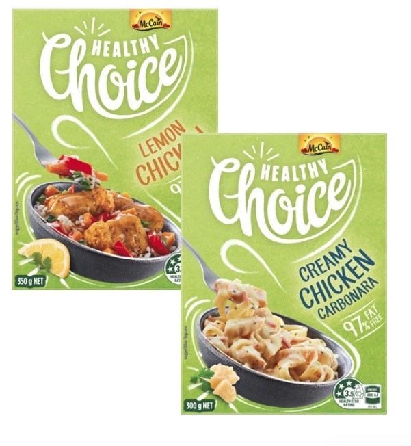 McCain Healthy Choice Frozen Meal 280g-350g