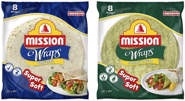 Mission Wraps 8 Pack 567g