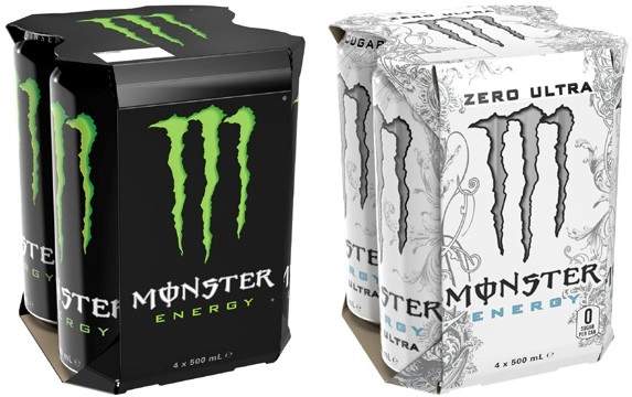 Monster Energy Drink 4x500mL