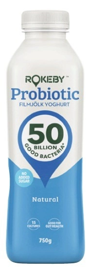 Rokeby Farms Probiotic Filmjolk Natural Yoghurt 750g