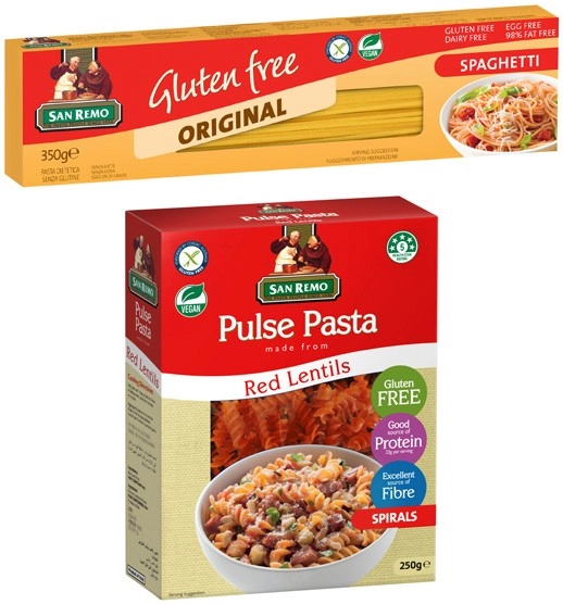 San Remo Gluten Free, Pulse, Spelt or Protein Pasta 200g-350g