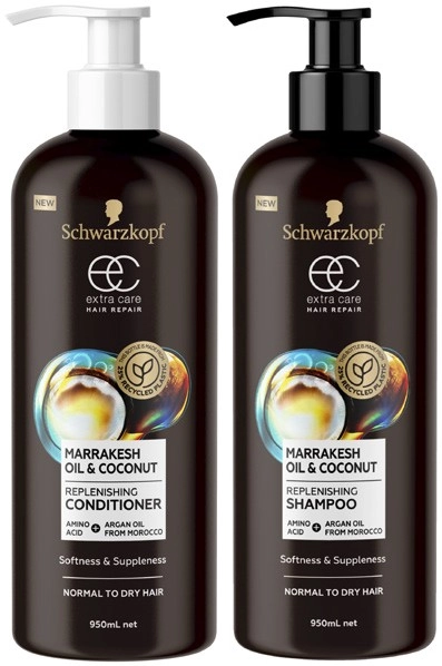 Schwarzkopf Extra Care Shampoo or Conditioner 950mL