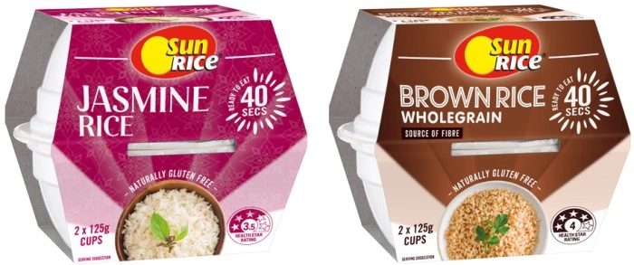 Sunrice Microwaveable Rice Cup or Pouch 240g-250g