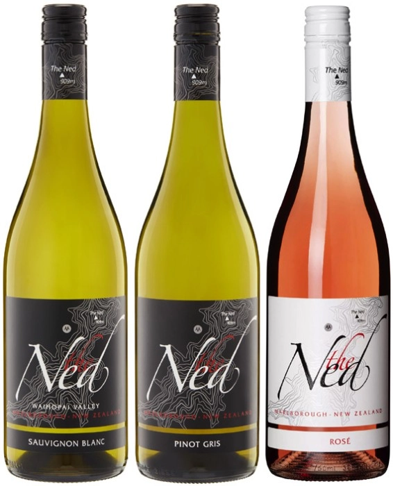 The Ned Marlborough Sauvignon Blanc, The Ned Marlborough Pinot Gris or The Ned Rosé