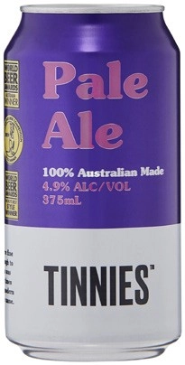 Tinnies Pale Ale Cans 24x375mL