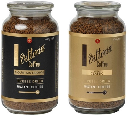 Vittoria Freeze Dried Instant Coffee 400g