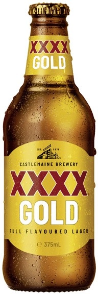 XXXX Gold Bottles 24x375mL