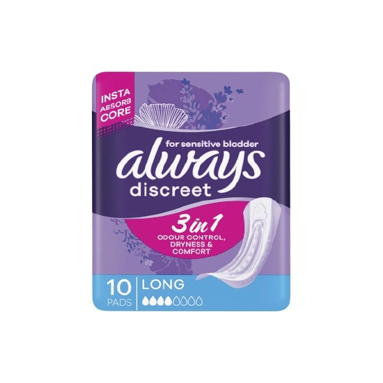 Always Discreet Incontinence Pads Pk 10-12