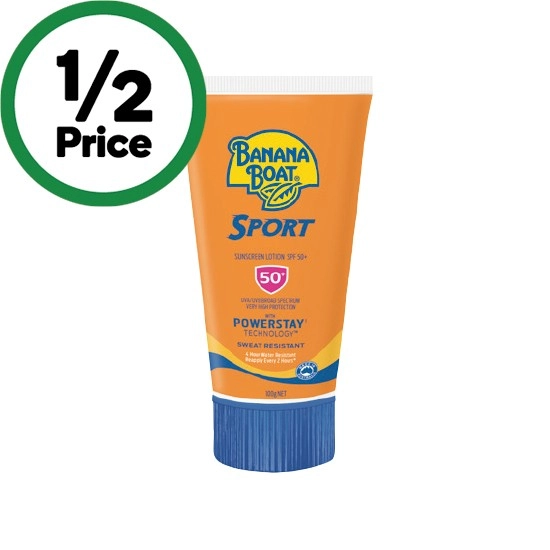 Banana Boat Sport Sunscreen Lotion SPF50+ 100g†