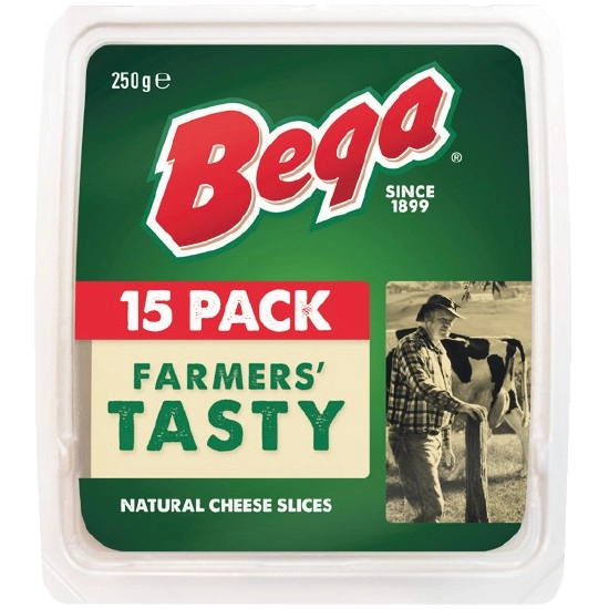 Bega Block, Grated or Slice Cheese 250-300g – From the Fridge