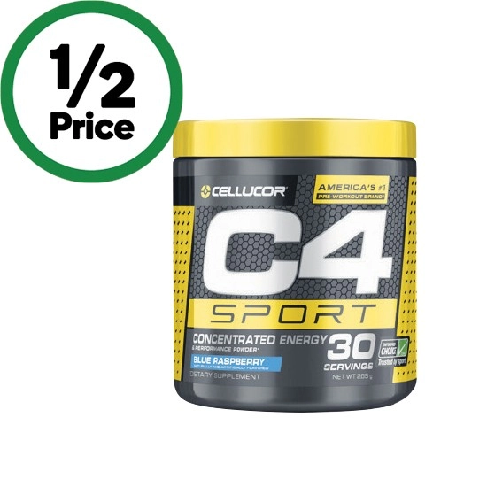 C4 Sport Pre Workout Powder 285g#