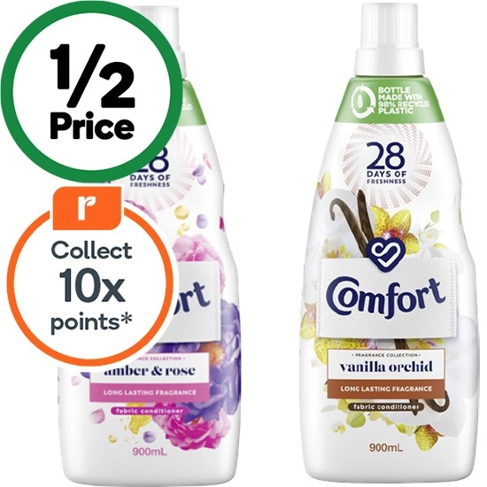 Comfort Fragrance Collection Fabric Conditioner 900ml