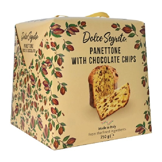 Dolce Segreto Choc Chip Panettone 750g