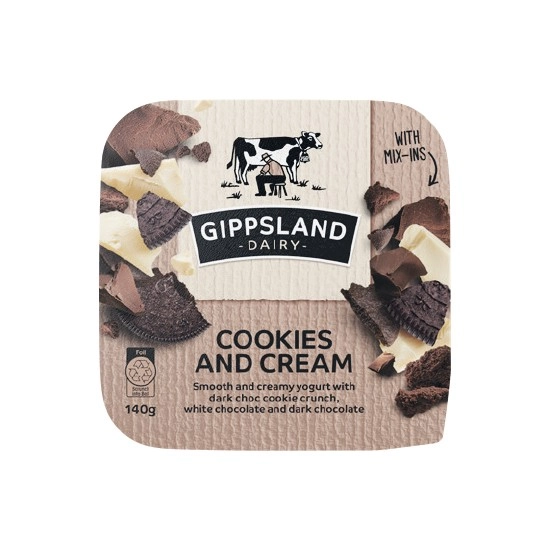 Gippsland Dairy Yoghurt Mix-Ins 140g – From the Fridge