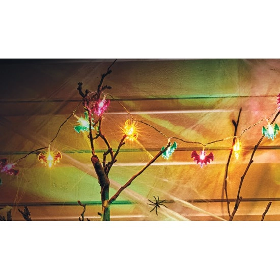 Halloween 18 LED Lights Bat