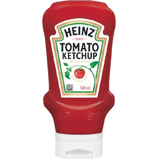 Heinz Tomato or Pickle Ketchup or Smokey Barbecue Sauce 500ml