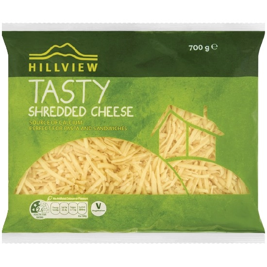 Hillview Shredded Cheese 700g – From the Fridge