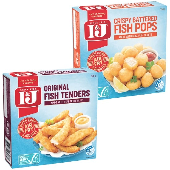 I&J Snacking Varieties 250-360g