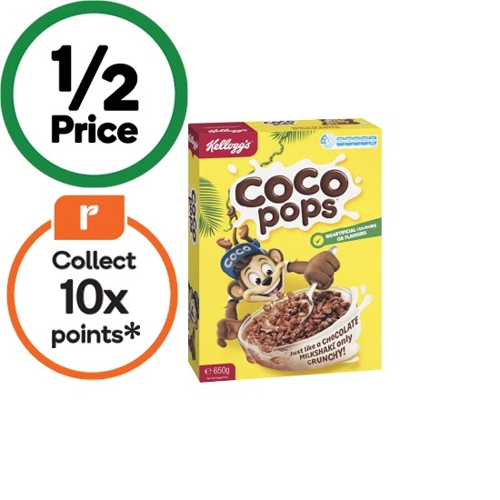 Kellogg’s Coco Pops 650g